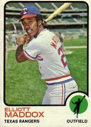 1973 Topps Baseball Cards      658     Elliott Maddox
